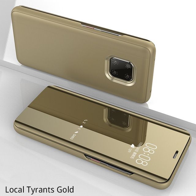 Mirror Flip Case For Huawei P40 Lite P30 P20 Pro Mate 20 10 Lite Y6 Y7 P Smart 2019 C