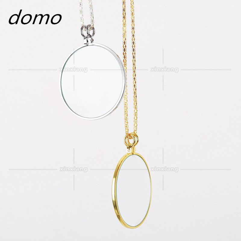 New Creative Magnifying Glass Pendant Necklace For Men And Women
