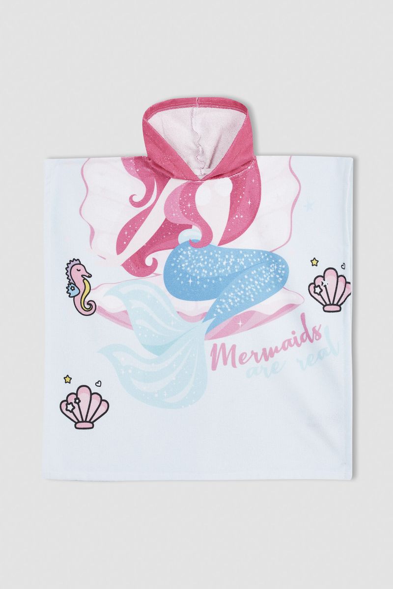 Girl Casual Towel - Turquoise