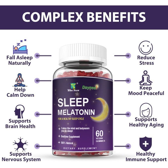 Daynee Vegan Gummies Sleep Deep Supplement