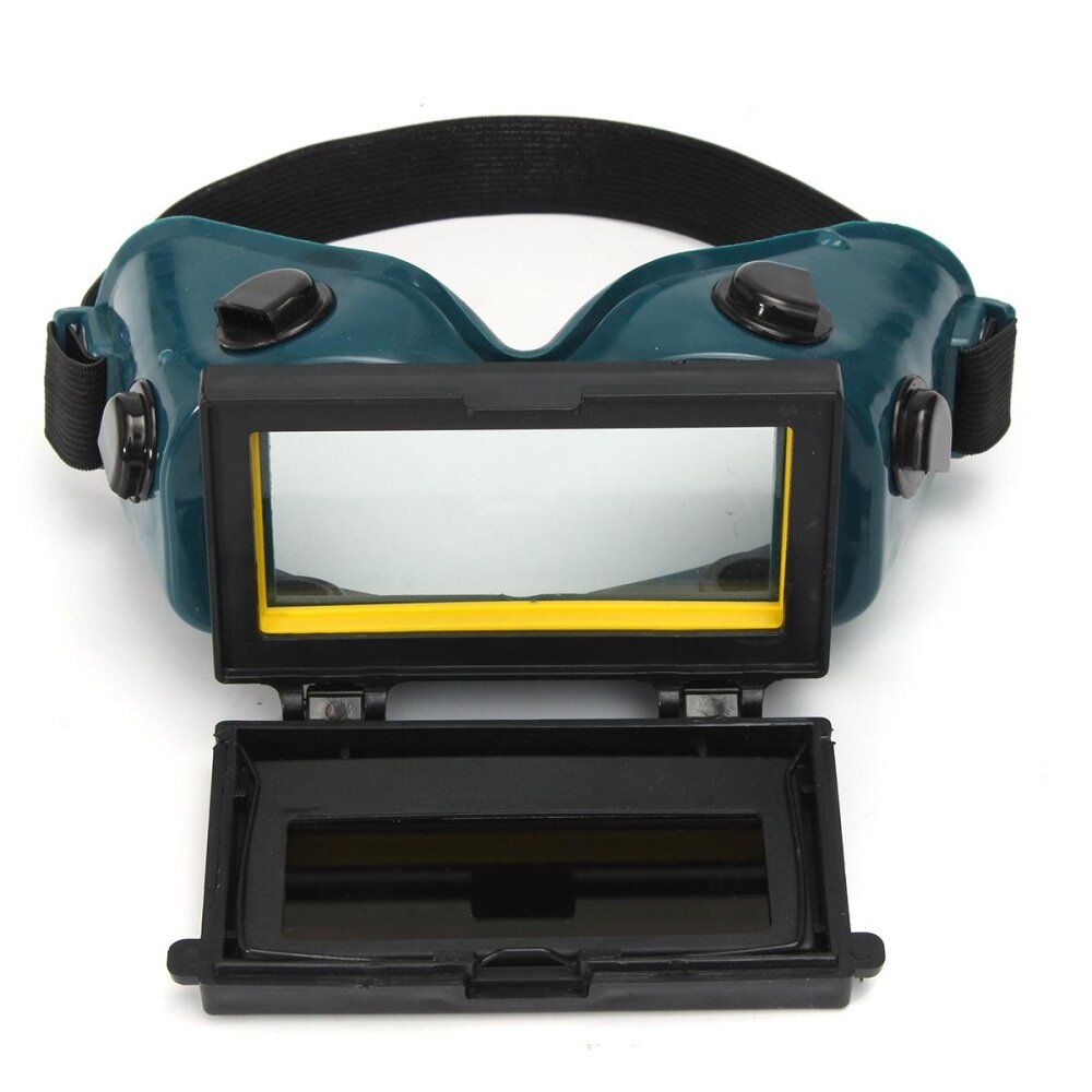 New Solar Auto Darkening Welding Eyes Welder Glasses Black