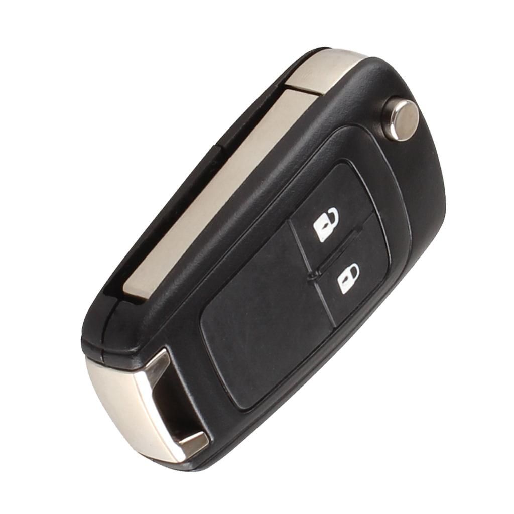 Plastic Universal Car Auto Key Fob Case Shell W/ Blank For OPEL