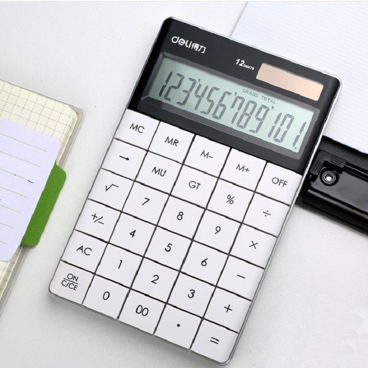 1589 Solar Large Button Calculator