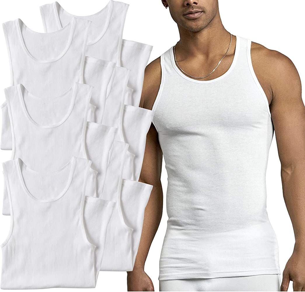 6-1 MEN TAGLESS SINGLET VEST
