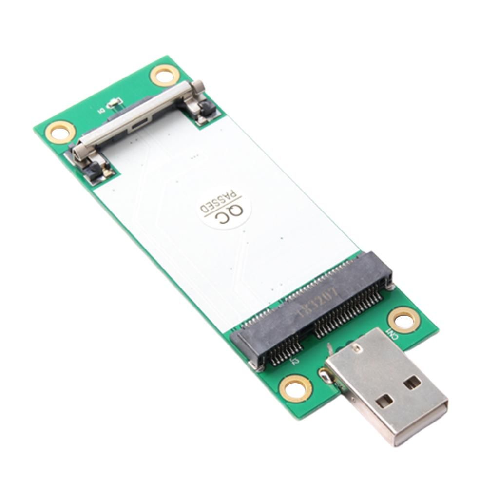 -E WWAN To USB Interface With SIM Card Slot Adapter Card