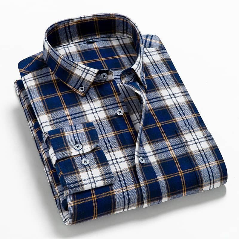 Men's Flannel Casual Shirt