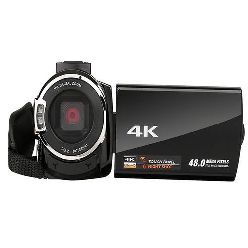Video Camera Camcorder Recorder With External Microphone