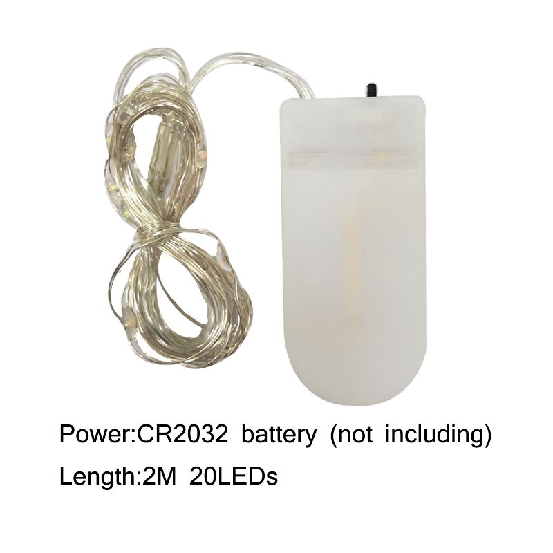 Solar Fairy Light 7M 12M 22M Battery Operated LED Copper