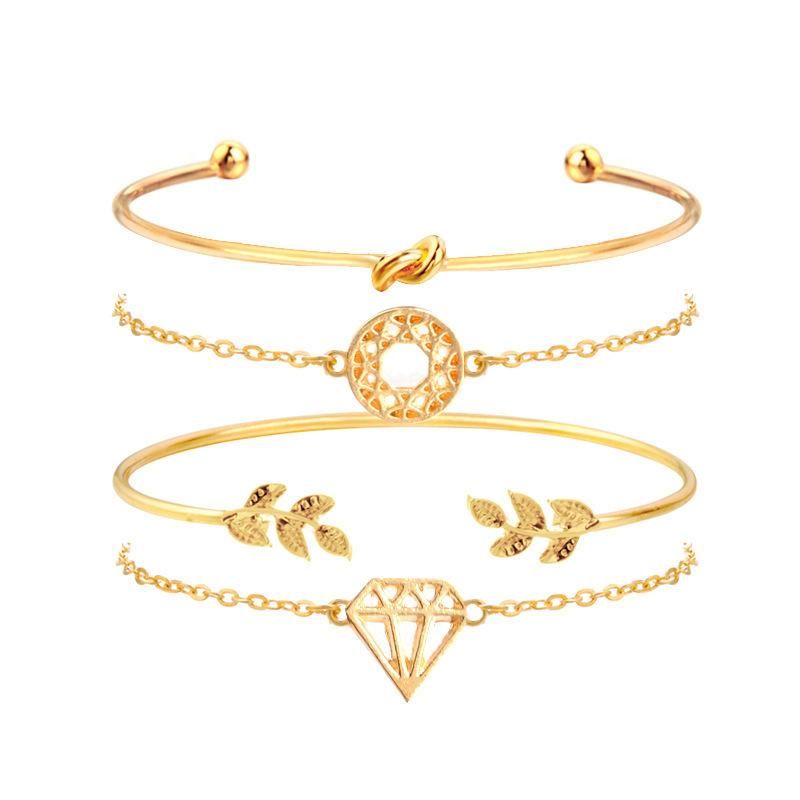 4Pcs/Set Women Bracelets Women Jewelry Accessorries