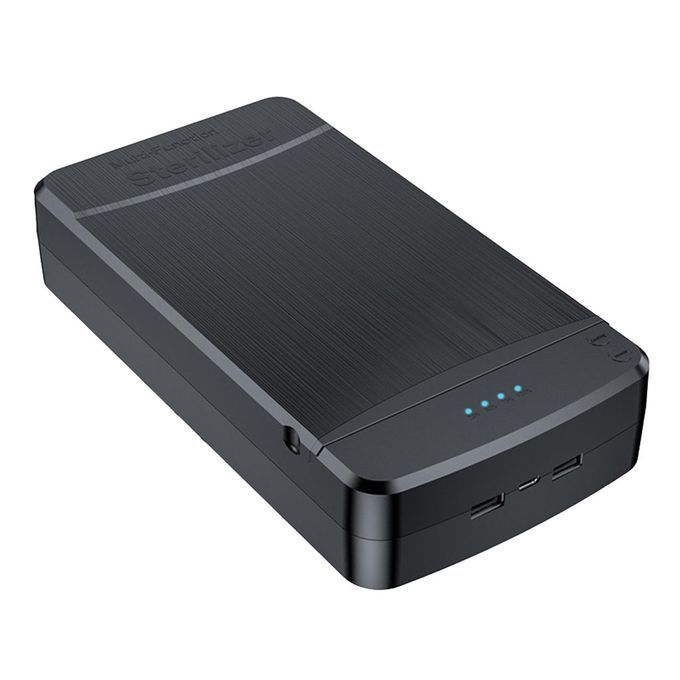 UV Ultraviolet Sterilizer Sanitizer Box A Black Glass Lamp