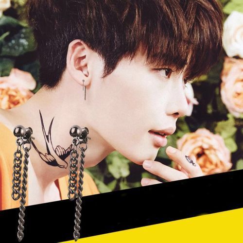 Men's Stud Earrings Hypoallergenic Moisture Personality Creative Ear Jewelry