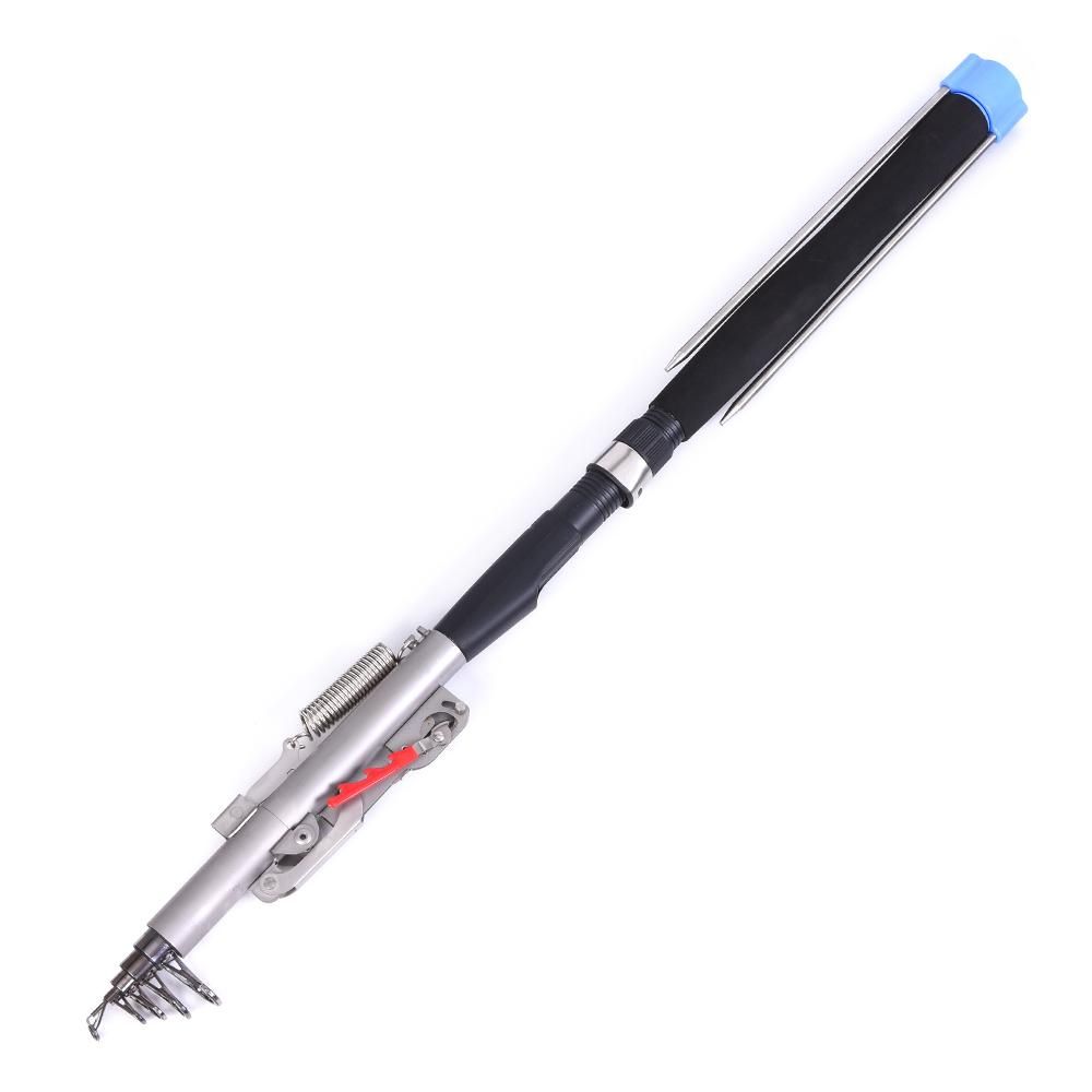2.1m / 2.4m / 2.7m / 3.0m Automatic Fishing Rod Adjustable Telescopic Rod Pole Device Sea River Lake Pool Fishing Tackle with Bank Stick