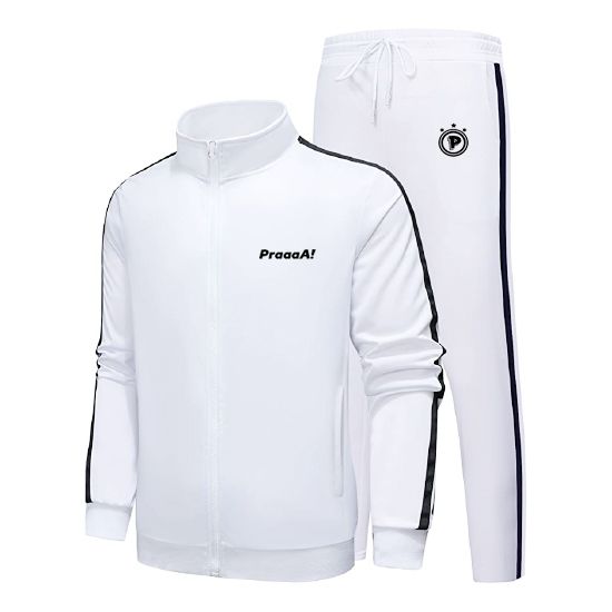White Tracksuit And Pants