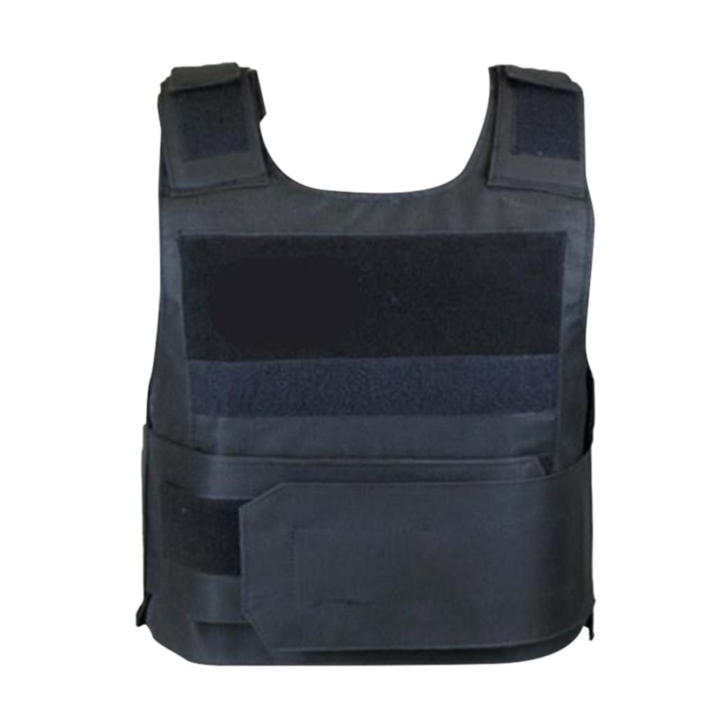Molle Combat Assault Plate Carry Vest Black