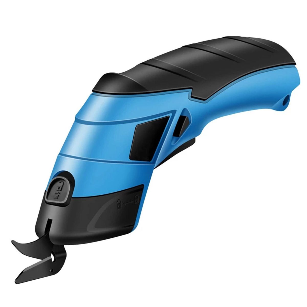 Multipurpose Rechargeable Electric Scissors Wireless 3.6V Battery Cutter Cloth Carpet PVC Leather Cutting Tools Cordless Sewing Shear Double Blade