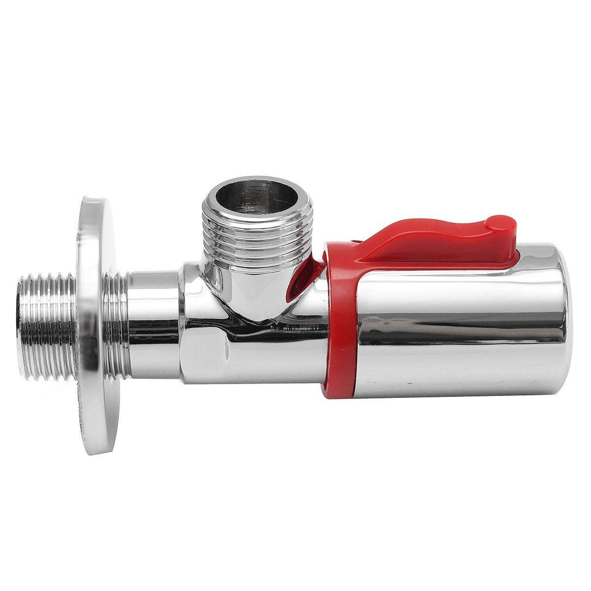 G1/2 Antigel Triangle Valve Vanne Angle Eau Melange En Cuivre Pour Chauffe-eau