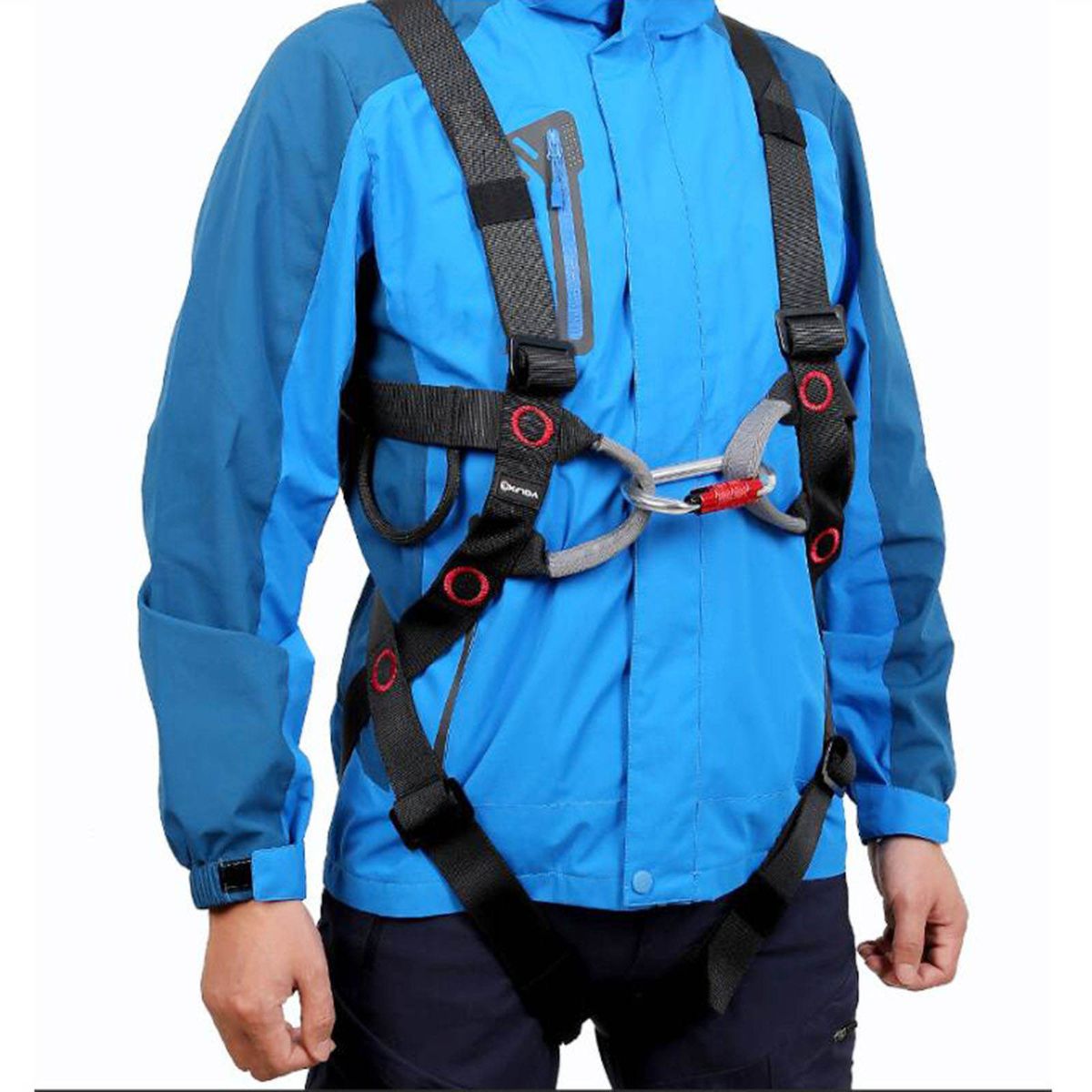 Wearable Harness Seat Belt Full Body Safety Climbing For