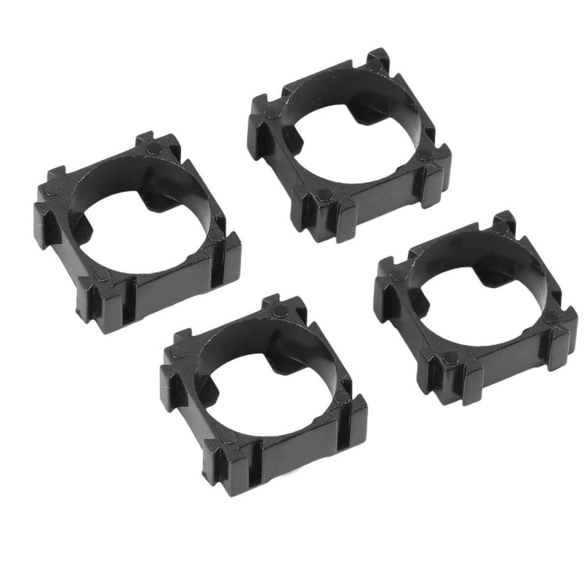 100Pcs 18650 Lithium Battery Holder Bracket for DIY Fixed Ba