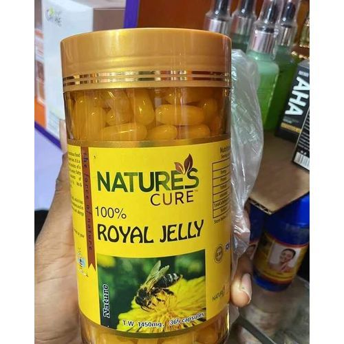100% Royal Jelly 1450mg 365 Capsules Supplement