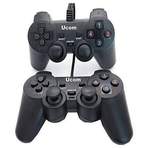 USB Wired Pad Game Controller For PC Gaming Laptop Computer