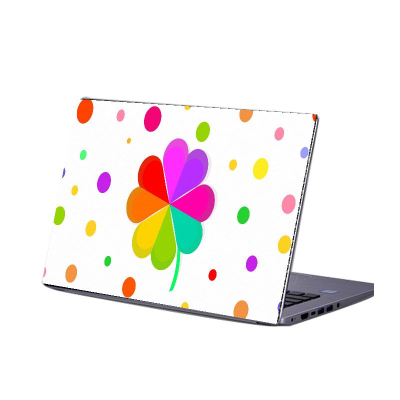 Laptop Decal Vinyl Sticker - Flower Design  11
