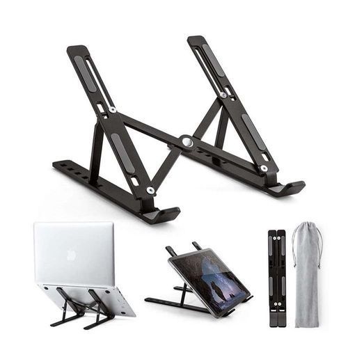 Laptop Tablet Stand Foldable 10 Level Adjustable Laptop Holder Bracket