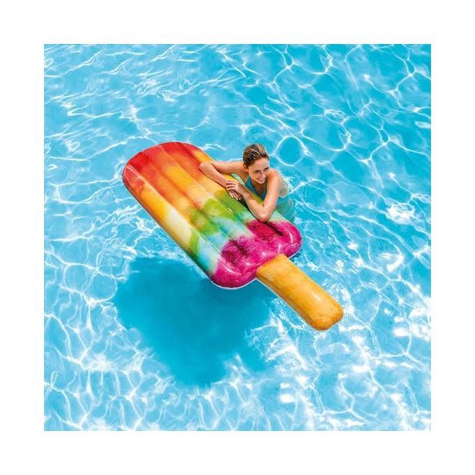 Inflatable Popsicle Float Mat With Pump For Pools - 58766.