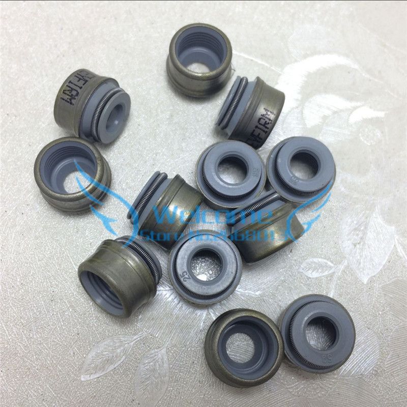 16pcs/set Engine Valve Oil Sea Intake And Exhaust Valve For