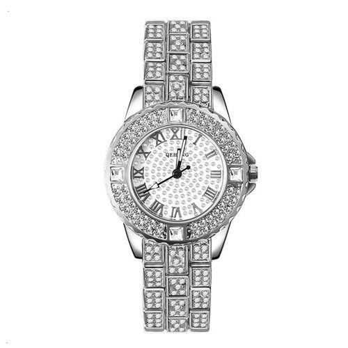 New Fashion Exquisite Full Diamond Women's Quartz Watch