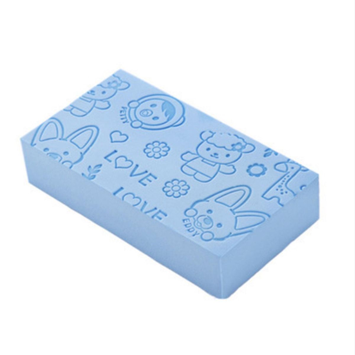 High Density Bath Sponge Soft Delicate Pulling Resistant Clean Dirt Relieve Fatigue Household Bath Rubbing Towel