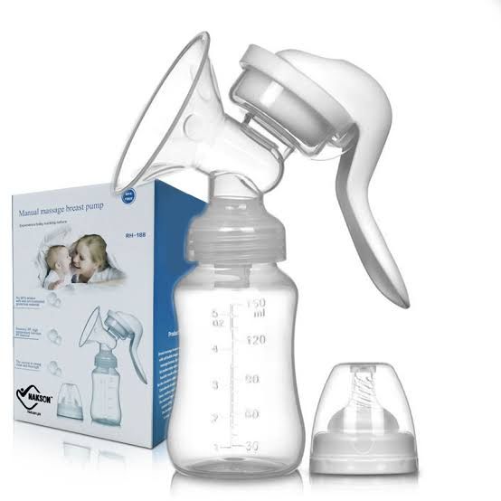 150ML 2 In 1 Massage Manual Breast Pump