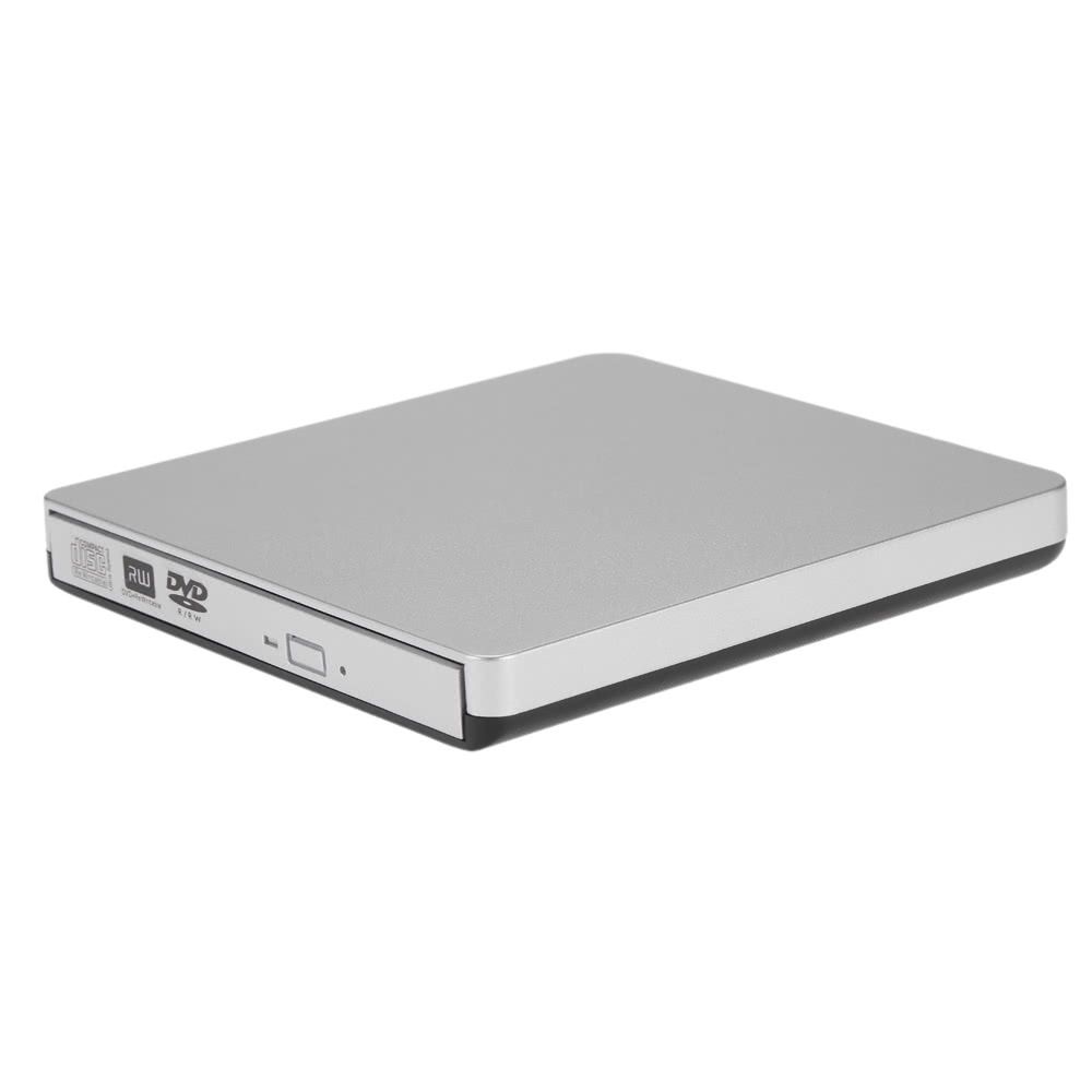 USB 3.0 Portable Ultra Slim External CD-RW DVD-RW CD DVD ROM