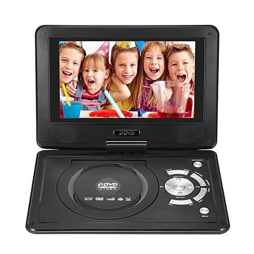 Large Screen Rechargeable DVD USB Player With With FM