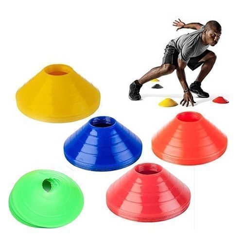 50Pcs Professional Football/Soccer Training Track Disc Cones