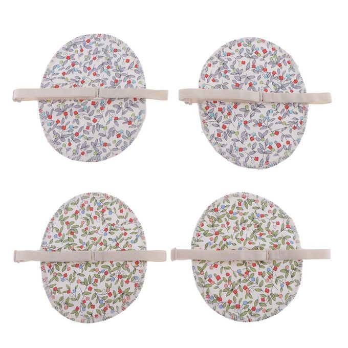 2 Pairs Washable Breathable Underarm Armpit Sweat Pads Absorbing Guard