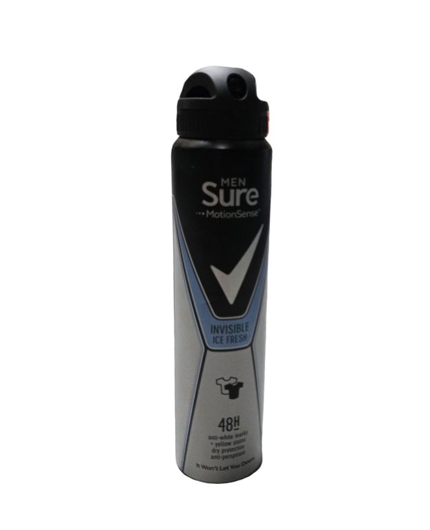Motionsense Invisible Ice Fresh Spray For Men - 48hrs
