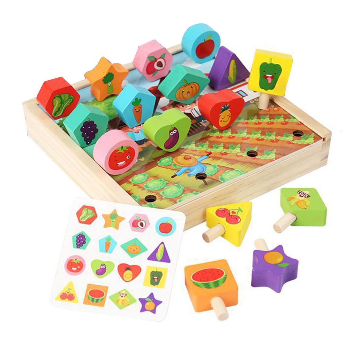 Block Sorting Toy Early Educational Shape Sorting Toy Multicolor