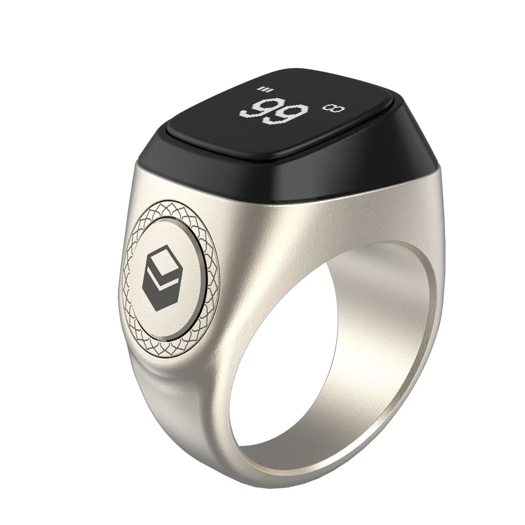 Umeox Muslim Smart Ring With Tasbih Online Azan Clock Sunrise Alarm Clock Function