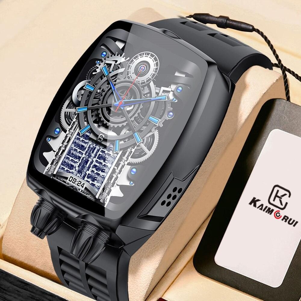 KAIMORUI LA88 Bluetooth Call Smart Watch Men IP68 3ATM Waterproof Sleep Monitor Outdoor Sports Fitness Tracker Smartwatch 2023