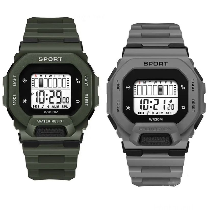2 In 1 Fashion Sport Digital Led Wristwatch