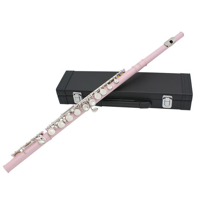 Western Concert Flute Cupronickel Nickel Plated 16 Holes C