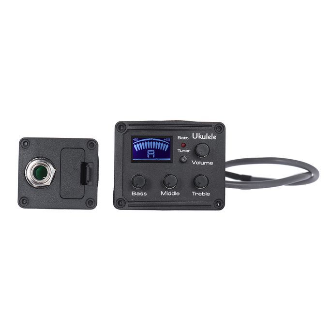 Ukulele Ukelele Uke Piezo Pickup Preamp 3-Band EQ Equalizer