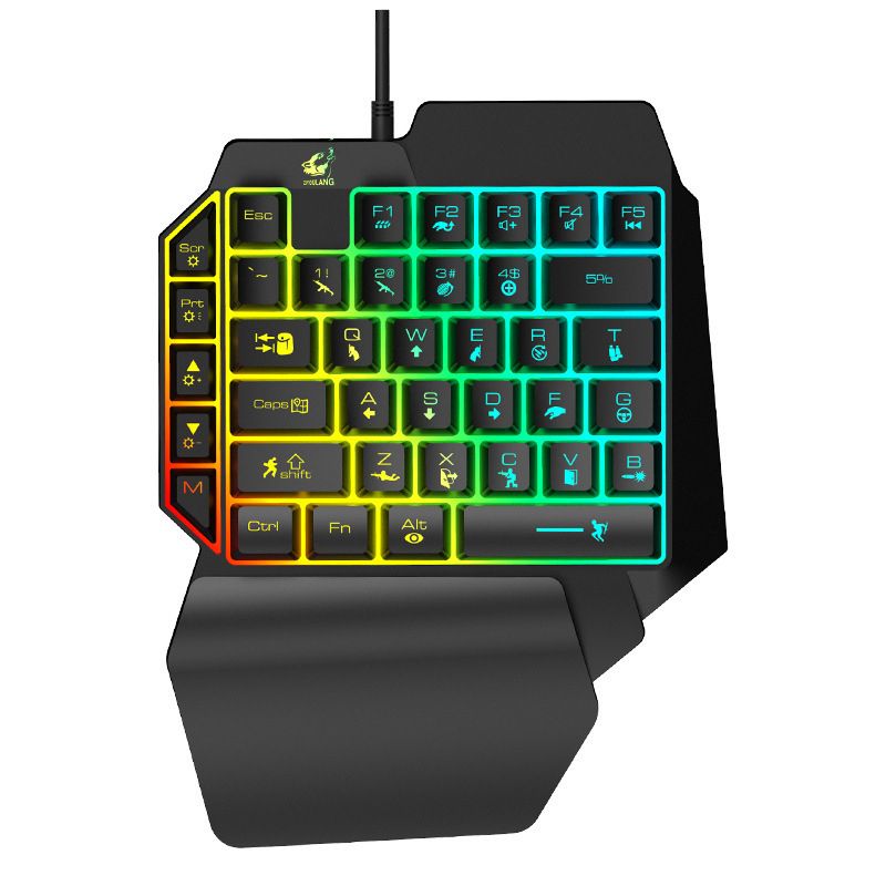 Left Hand Keyboard Single Hand Keyboard Mechanical