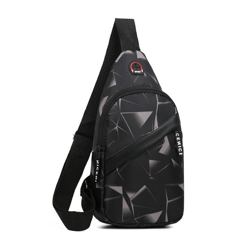 Unisex Canvas Messenger Bag Crossbody Chest Bag