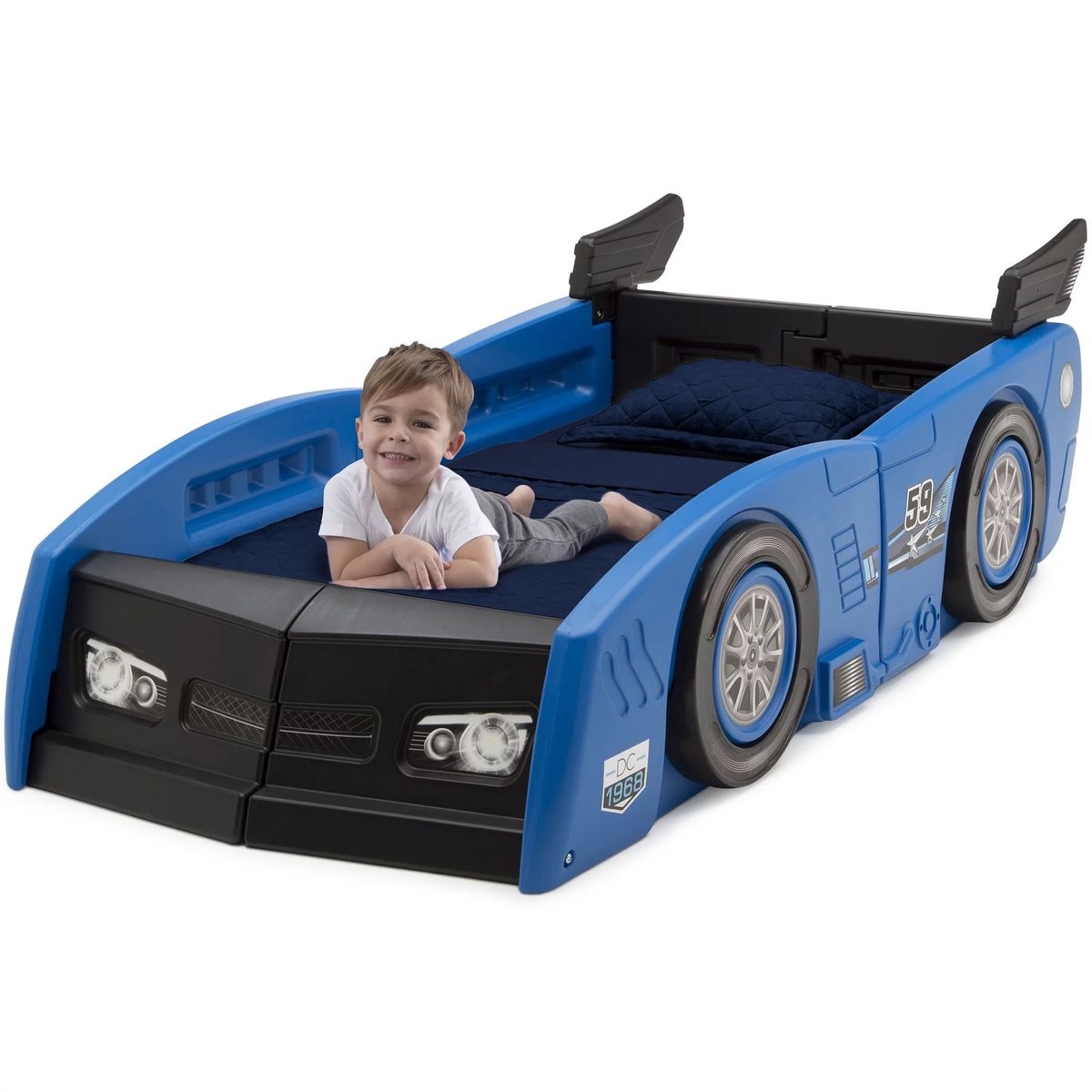 Grand Prix Kids Plastic Toddler Bed