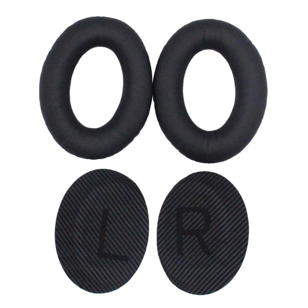 EarPads Ear Cushions For   Quiet Comfort 35(QC35) Headset Black