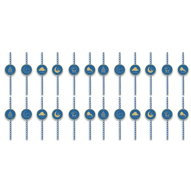 Eid Ramadan Decoration Theme Party Disposable Str