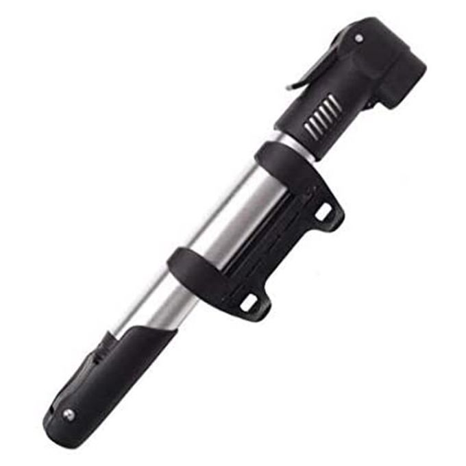 Y Ling Mini Pump Portable Aluminum Alloy Pump Suitable For Mountain Bike Pra Ti Al  Y Ling Equipment-silver