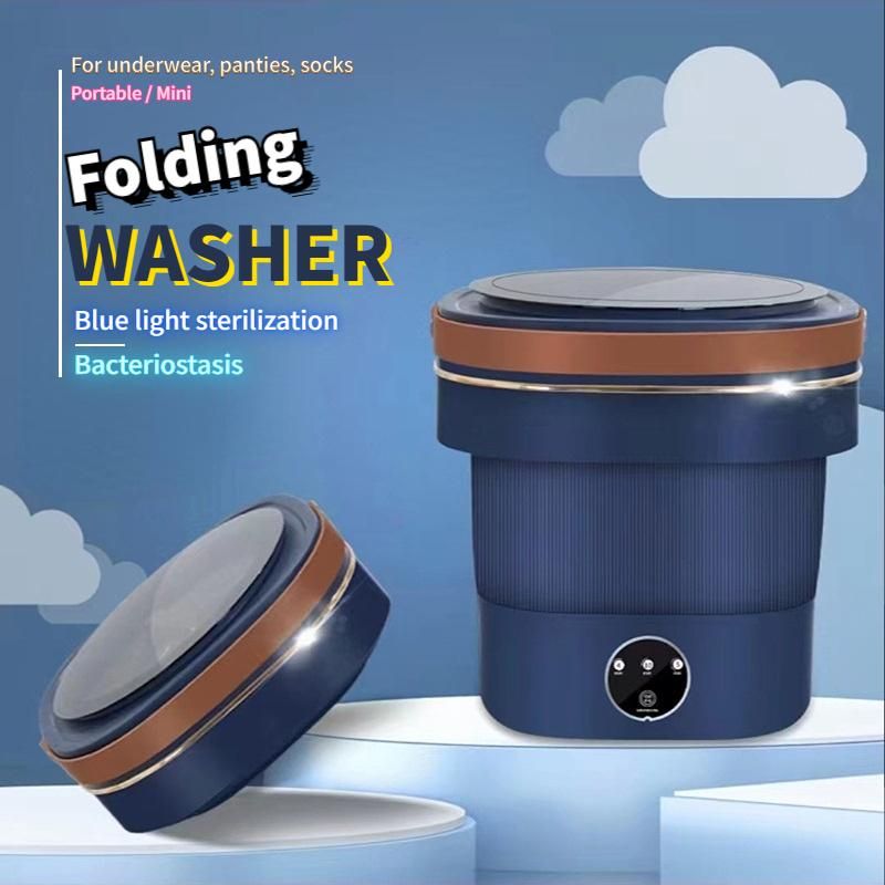 Portable Folding Washer Optional For Charging And Plug-in