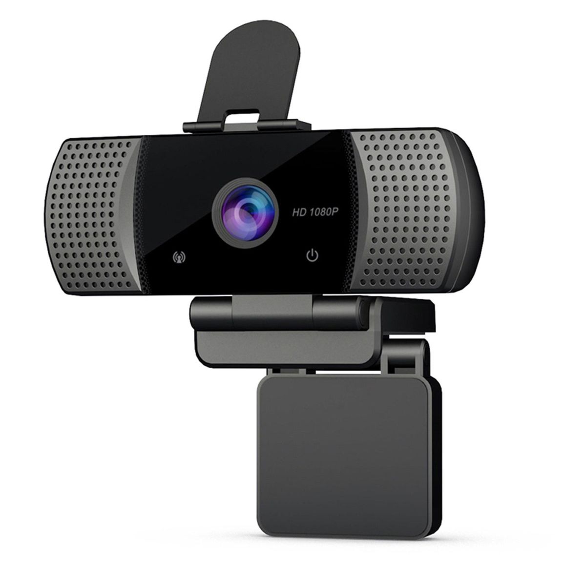 Full HD 1080P Wide Angle USB Webcam USB2.0 Drive-Free With Mic Web Cam Laptop Online Teching Conference  Live Streaming Video Calling Web Cameras Anti Peeping Webcame